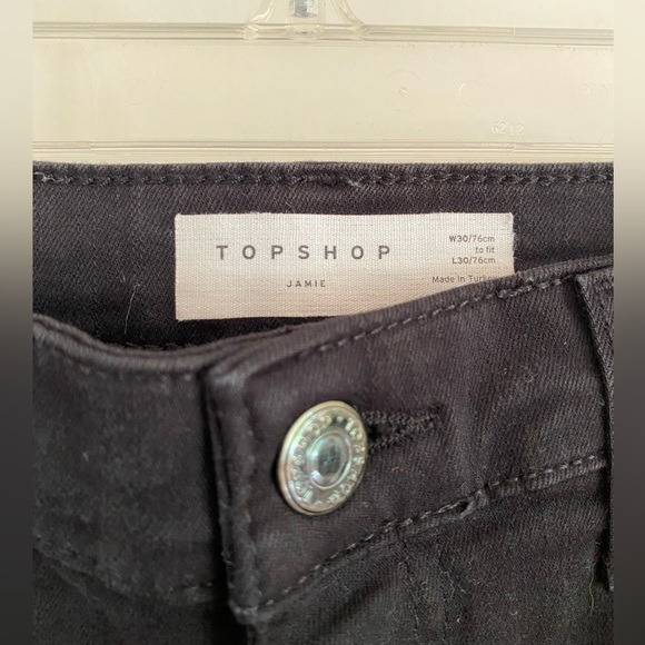 TOPSHOP Jamie Distressed Skinny Jean - Picture 2 of 5